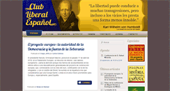 Desktop Screenshot of clubliberal.org